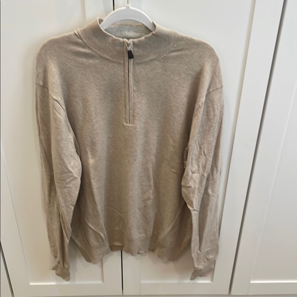 Peter Millar Men's Beige Sweater